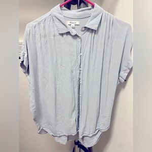 Madewell button down drape shirt